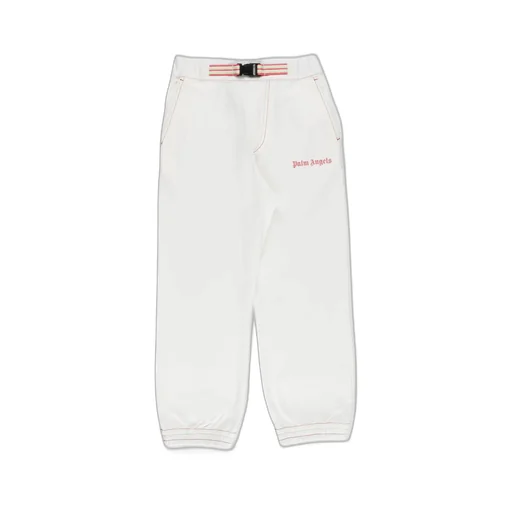Palm Angels Kids Logo Printed Track Pants