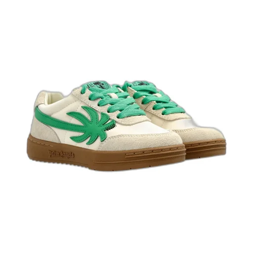 Palm Angels Kids Palm Beach University Lace-Up Sneakers