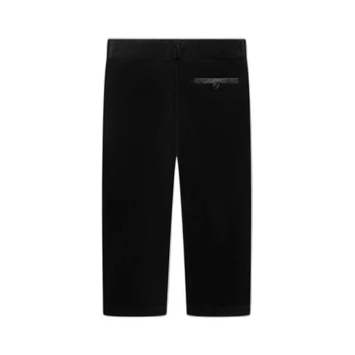 Patachou Straight Leg Velvet Party Trousers