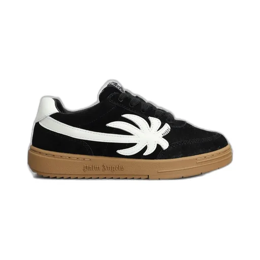 Palm Angels Kids Palm Tree Appliqué Low-Top Sneakers