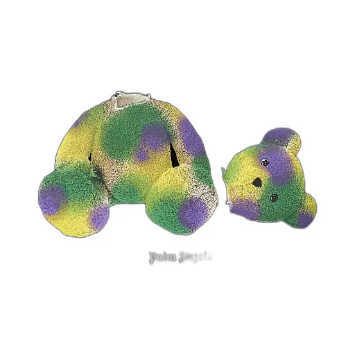 Palm Angels Kids Bear-Printed Crewneck T-Shirt
