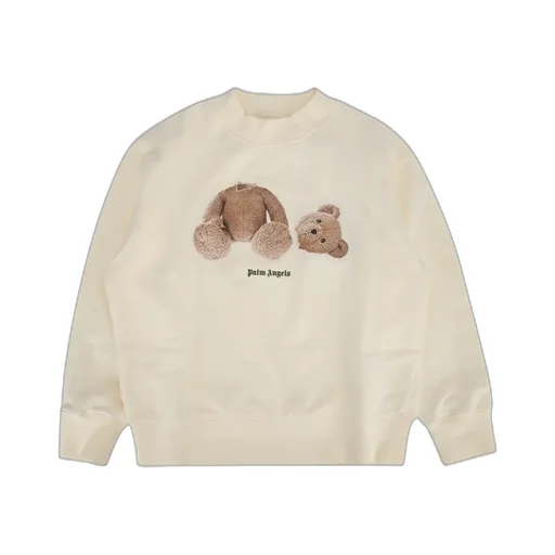 Palm Angels Kids Graphic Printed Jersey Sweatshirt