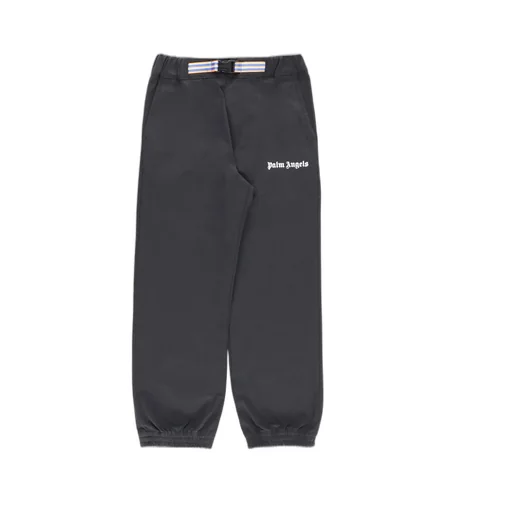 Palm Angels Kids Logo Printed Trousers