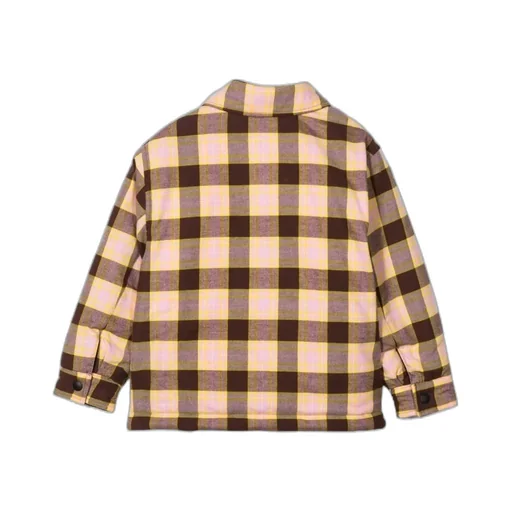 Palm Angels Kids Check Padded Reversible Top