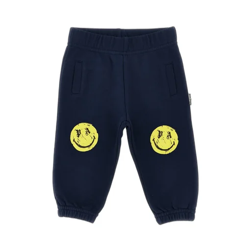 Palm Angels Kids Logo-Printed Elasticated Waist Track Pants