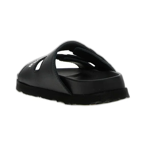 Palm Angels Kids Logo Printed Touch Strap Sandals