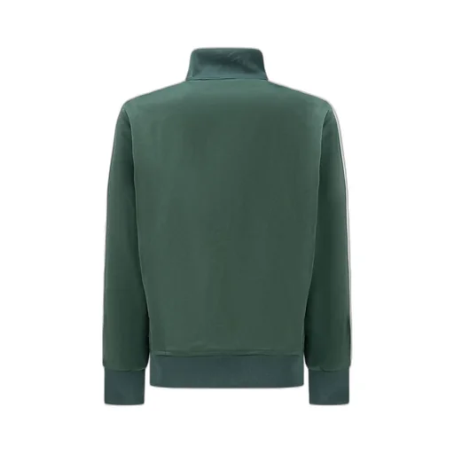 Palm Angels Kids Logo Printed High Neck Track Jacket
