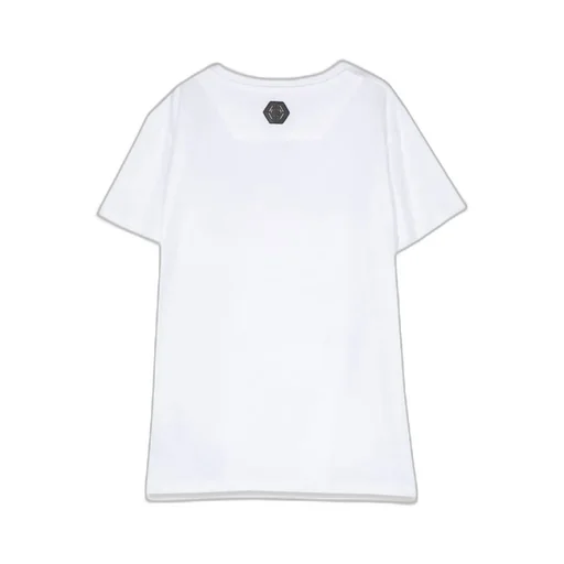 Philipp Plein Junior Skull Graphic T Shirt