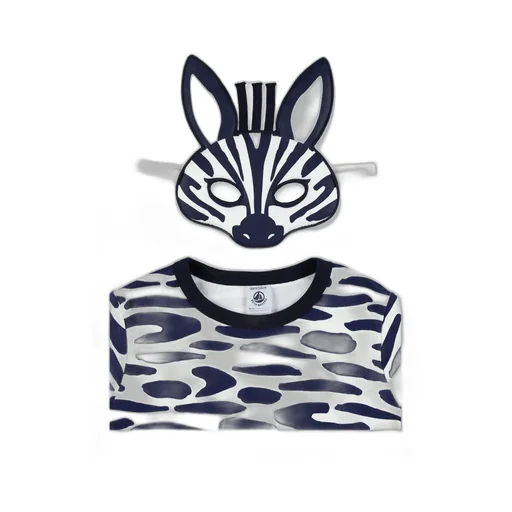 Petit Bateau Zebra Print Pyjama Set