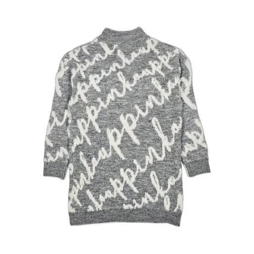 Pinko Kids Logo Intarsia Jumper