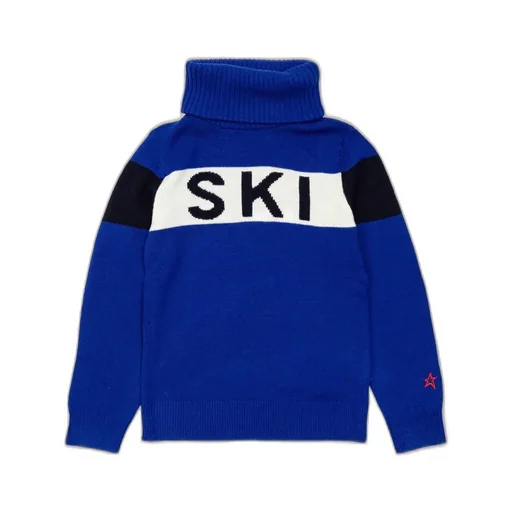 Perfect Moment Kids Logo Turtleneck Knitwear