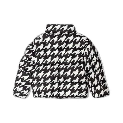 Perfect Moment Kids Houndstooth Puffer Jacket