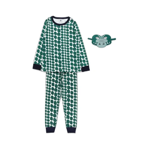 Petit Bateau Crocodile Print Pyjama Set