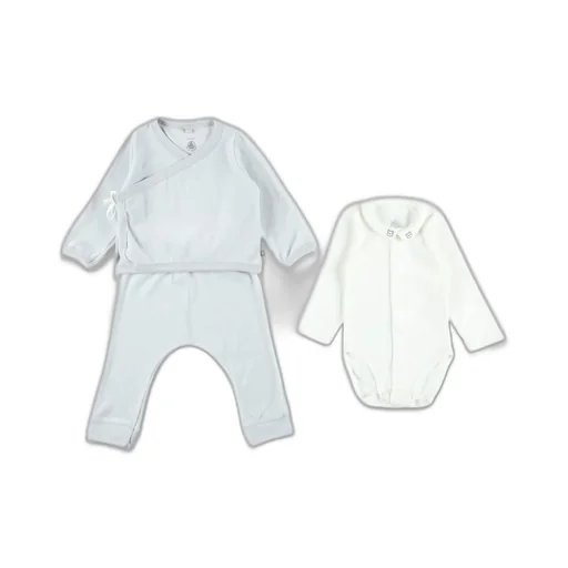 Petit Bateau Velour Baby Tracksuit Set