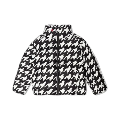 Perfect Moment Kids Houndstooth Puffer Jacket