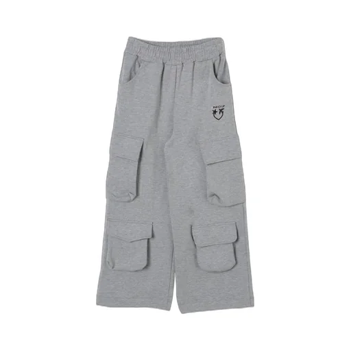 Pinko Kids Logo Printed Elasticated Waistband Trousers