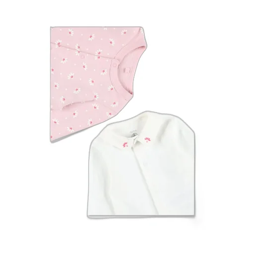 Petit Bateau Heart Print Fleece Tracksuits