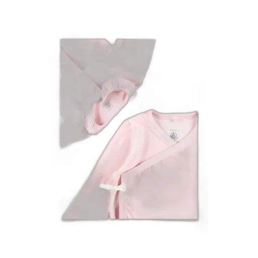 Petit Bateau Velour Heart Tracksuit Set