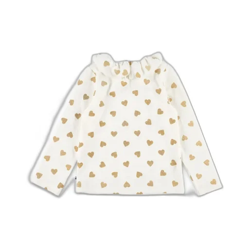 Petit Bateau Glitter Heart Print Pyjamas