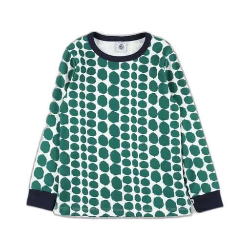 Petit Bateau Crocodile Print Pyjama Set