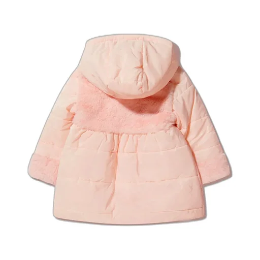 Patachou Bow Detailed Hooded Coat