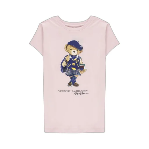 Polo Ralph Lauren Kids Bear-Printed Crewneck T-Shirt