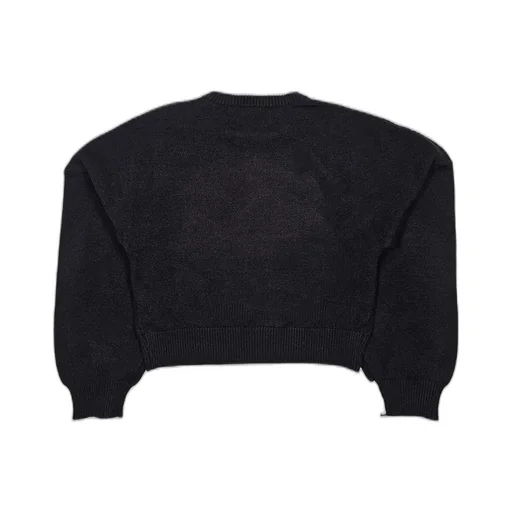 Pinko Kids Logo Intarsia Crewneck Jumper