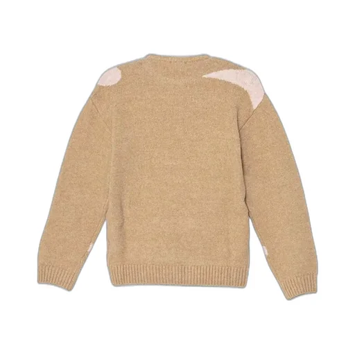 Pinko Kids Logo Intarsia Crewneck Jumper