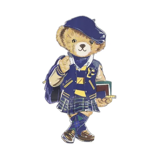 Polo Ralph Lauren Kids Bear-Printed Crewneck T-Shirt