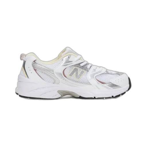 New Balance Kids Logo Patch Mesh Panelled Sneakers