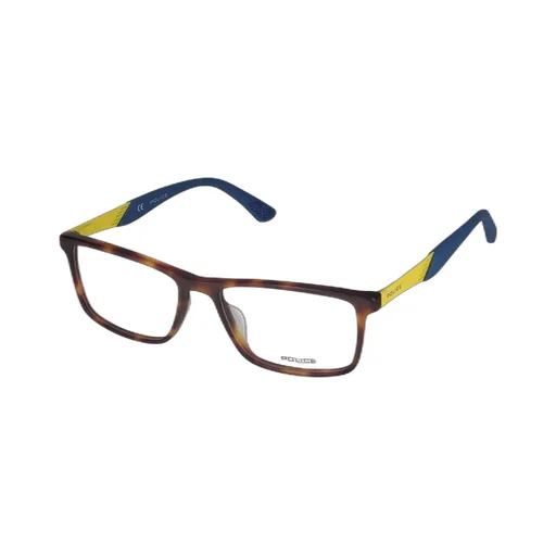 Police Rectangle Frame Glasses