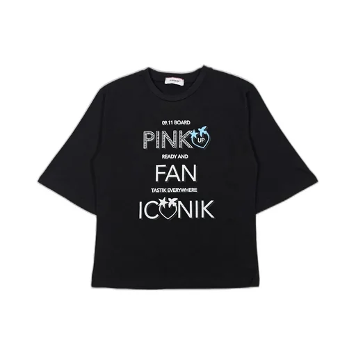 Pinko Kids Crewneck Loose Fit T-Shirt