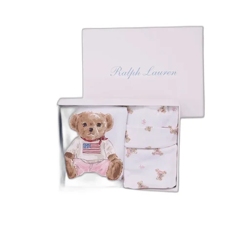 Polo Ralph Lauren Kids Polo Bear 3-Piece Gift Set