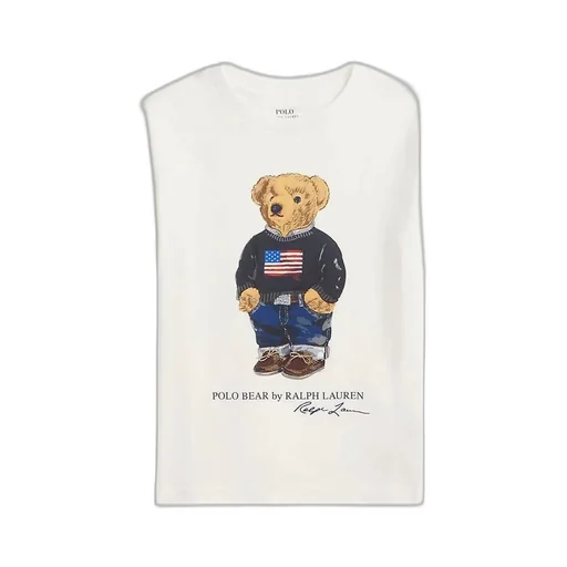 Polo Ralph Lauren Kids Polo Bear Printed Crewneck T-Shirt
