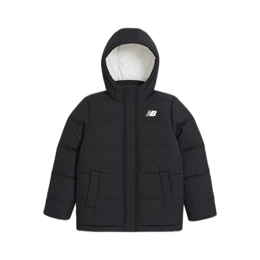 New Balance Kids Logo Printed Padded Puffer Jacket