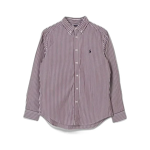 Polo Ralph Lauren Kids Striped Poplin Shirt