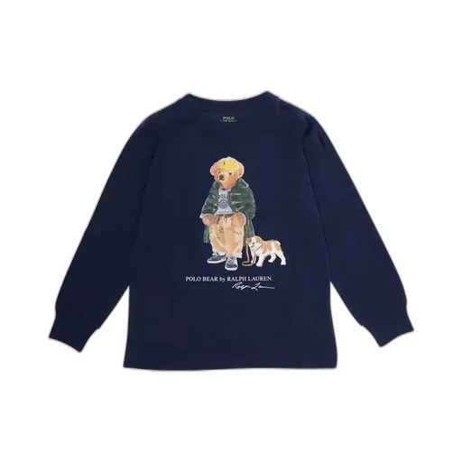 Polo Ralph Lauren Kids Polo Bear Long-Sleeve T-Shirt