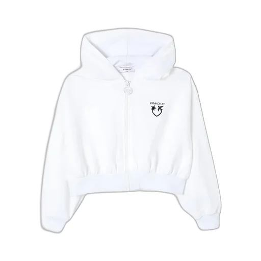 Pinko Kids Love Birds Zipped Hoodie