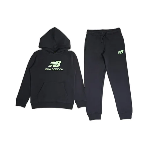 New Balance Kids Logo-Printed Drawstring Tracksuit