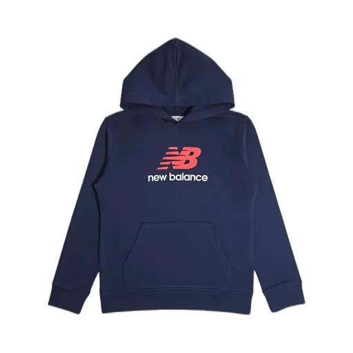 New Balance Kids French Terry Stacked Logo Hoodie