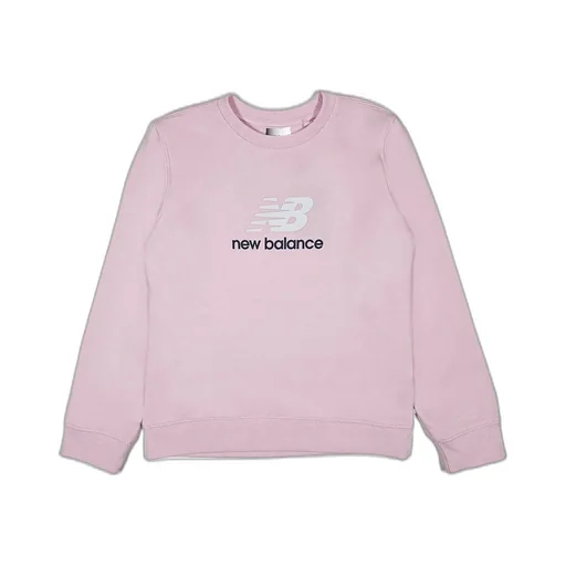 New Balance Kids Logo Printed Crewneck Sweatshirt