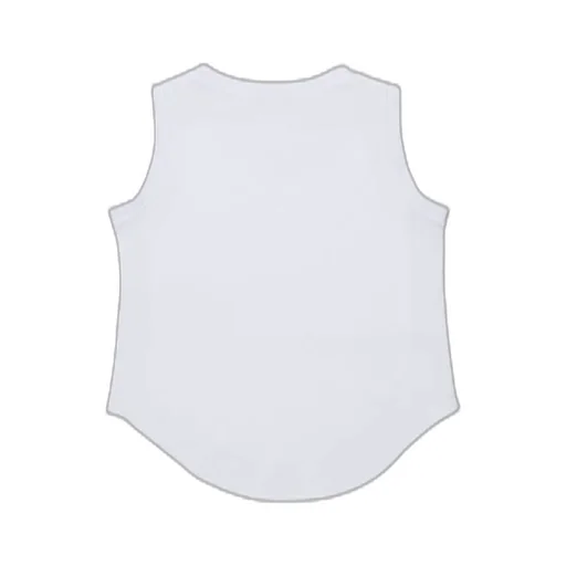 N°21 Kids Logo-Embellished Curved Hem Tank Top