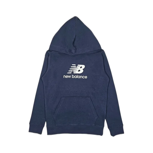 New Balance Kids French Terry Stacked Logo Hoodie