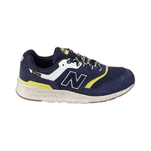 New Balance Kids Logo Patch Lace-Up Sneakers