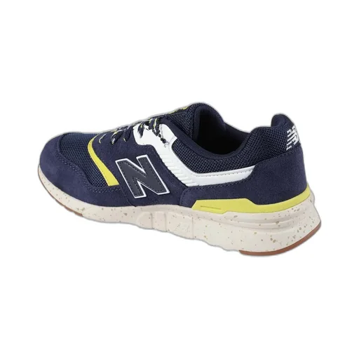 New Balance Kids Logo Patch Lace-Up Sneakers