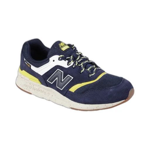 New Balance Kids Logo Patch Lace-Up Sneakers