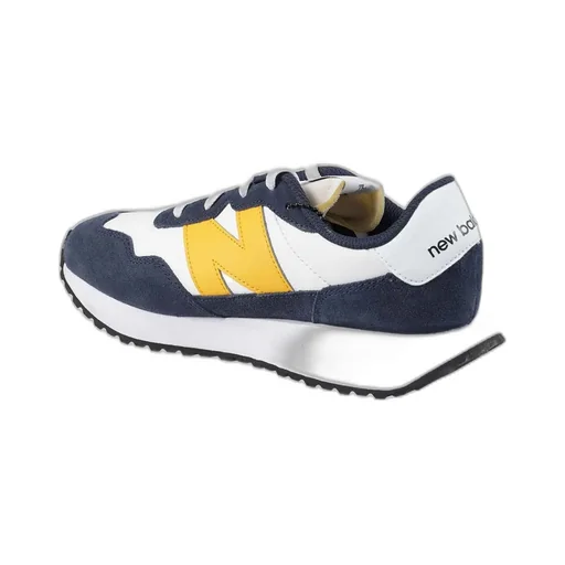 New Balance Kids Logo Patch Lace-Up Sneakers