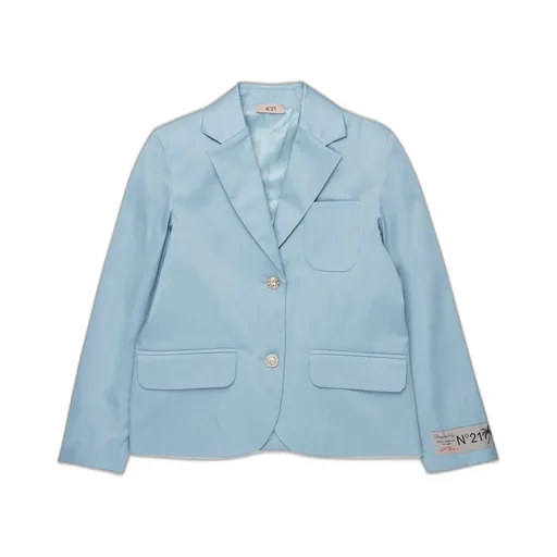 N°21 Kids Logo Patch Embellished Blazer