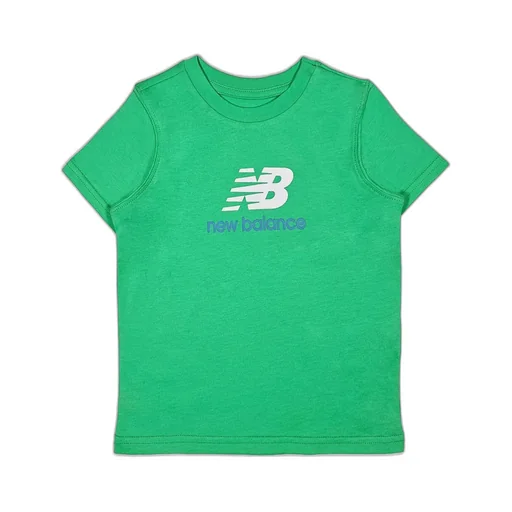 New Balance Kids Jersey Stacked Logo T-Shirt