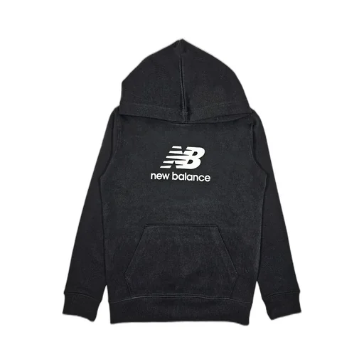 New Balance Kids French Terry Stacked Logo Hoodie